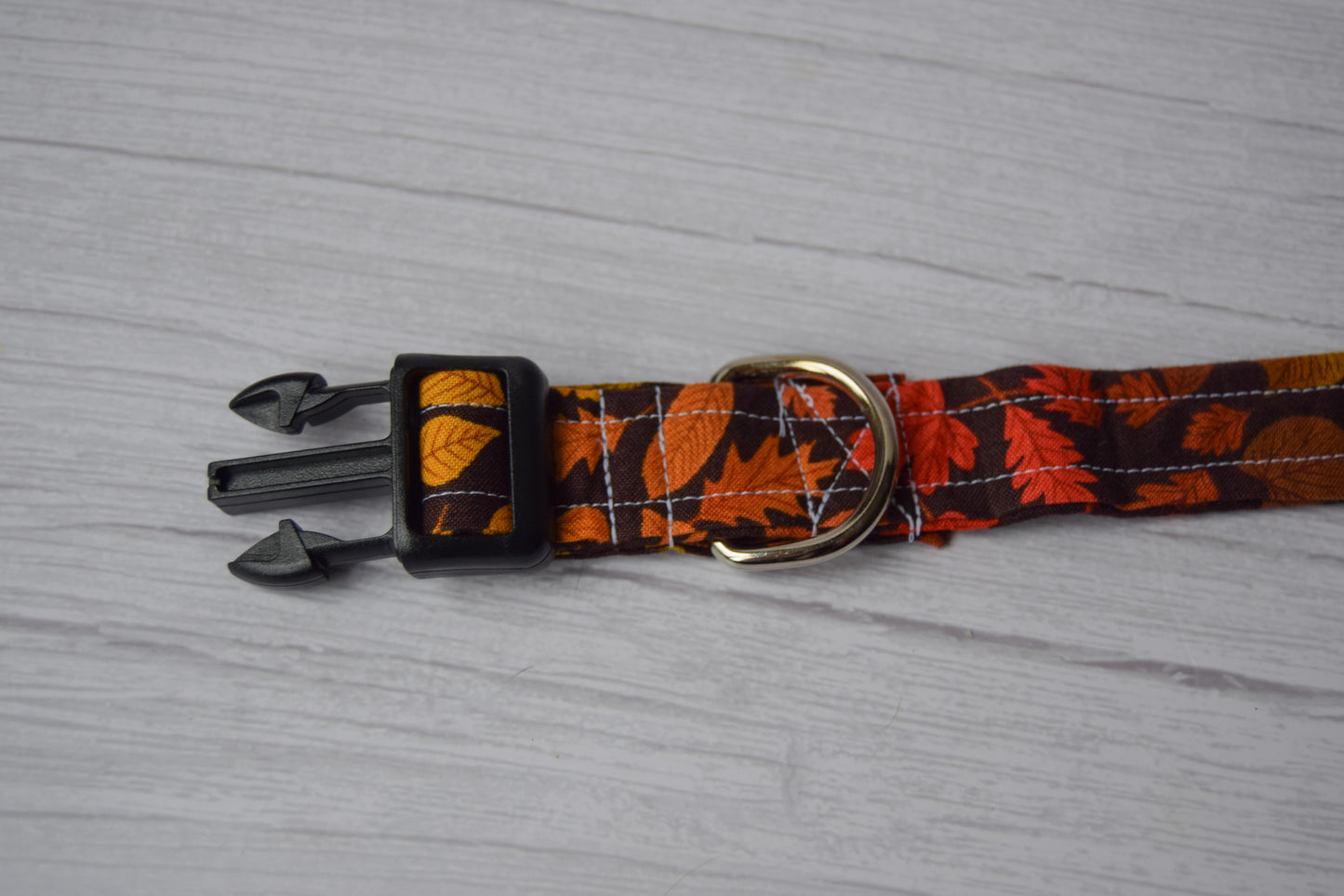 Autumn Leaves Dog Collar