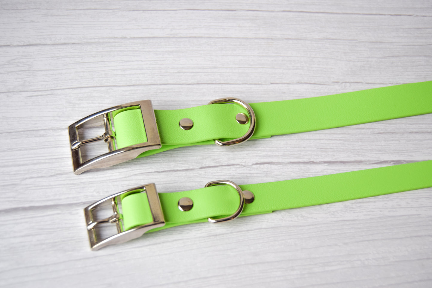 Lime Green Biothane Collar
