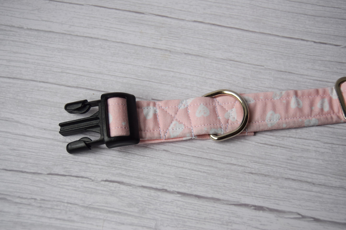 Pink Hearts Collar