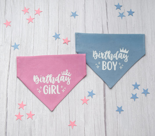 Birthday Girl/Boy Bandana