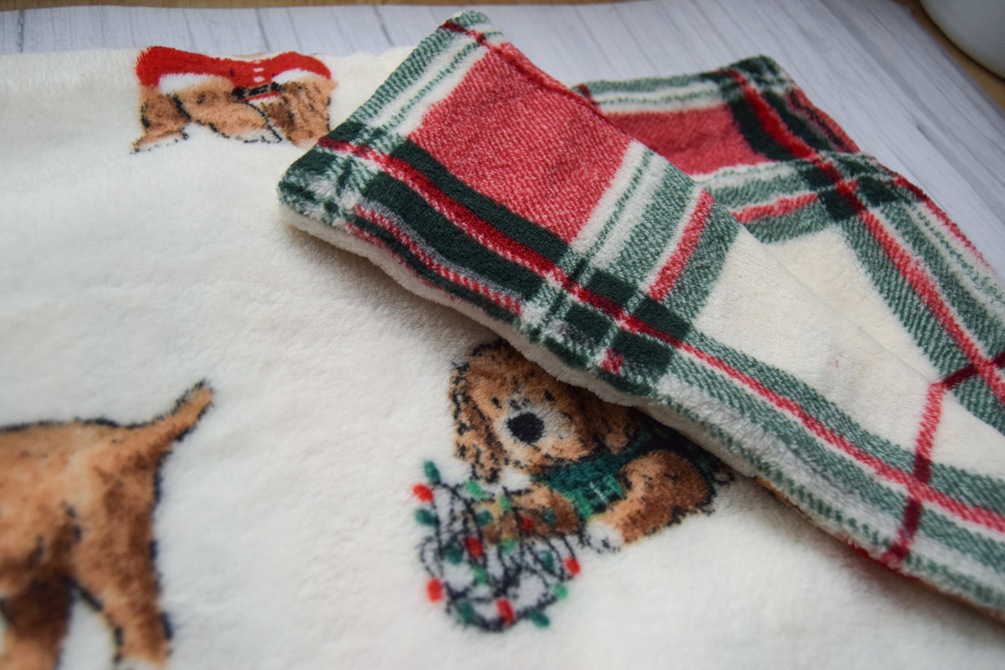 Christmas Dogs Blanket - Small