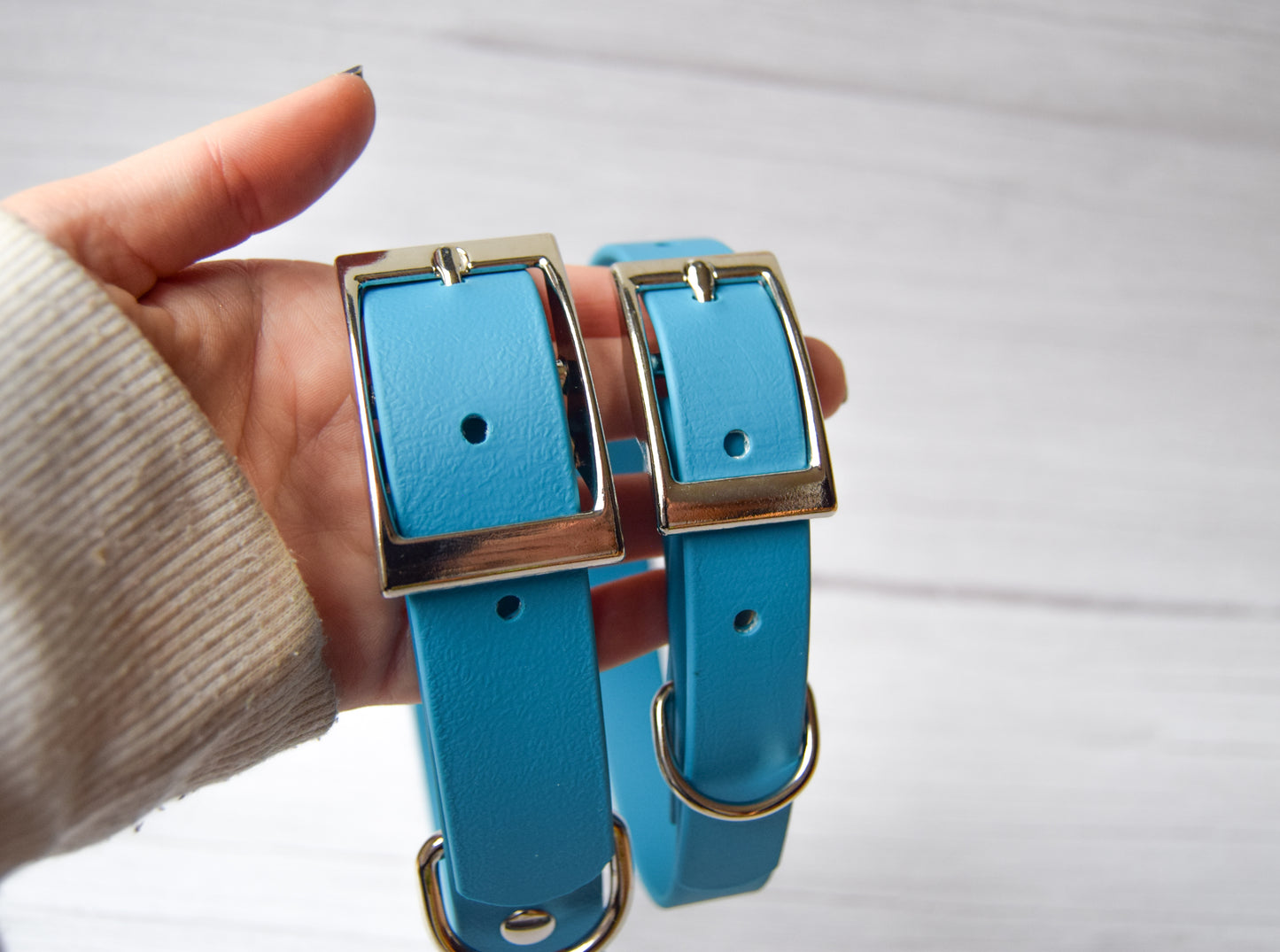 Teal Biothane Collar