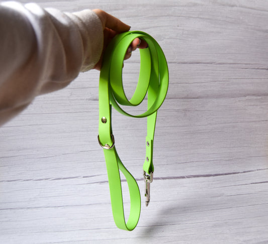 Lime Green Biothane Lead