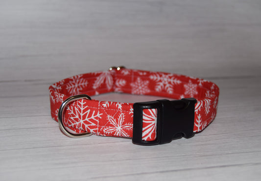 Snowflake Dog Collar | 25mm width