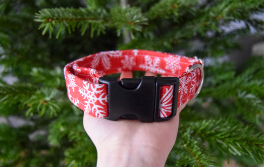 Snowflake Dog Collar