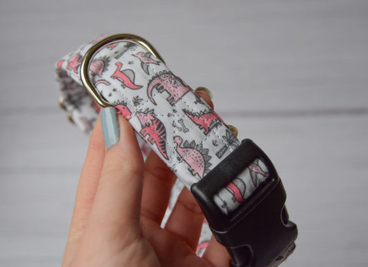 Pink Dinos Collar