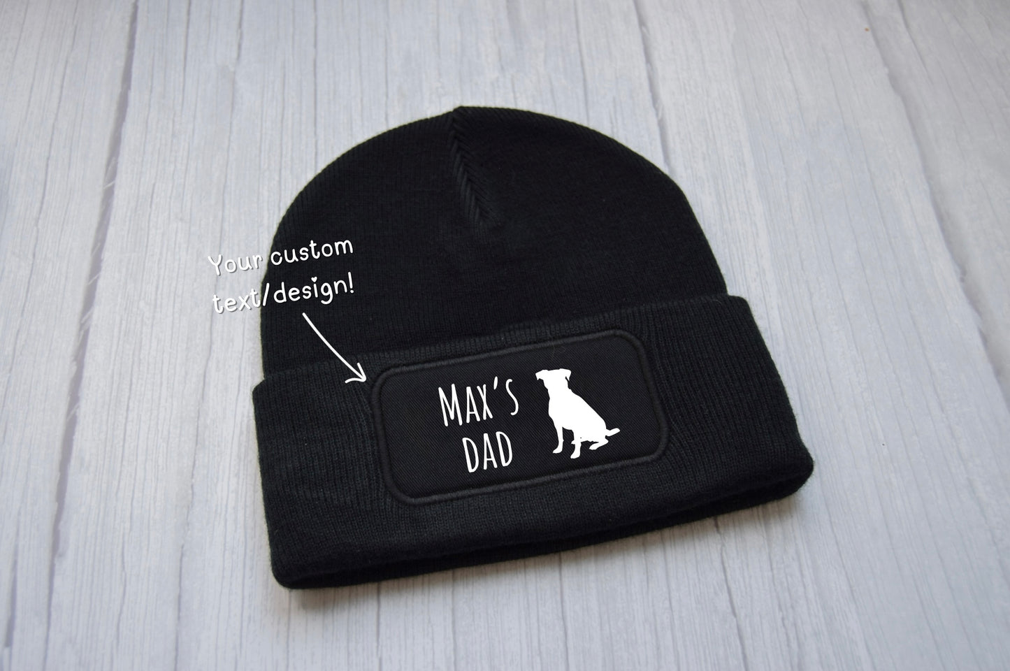 Custom Dog Breed/Name Beanie