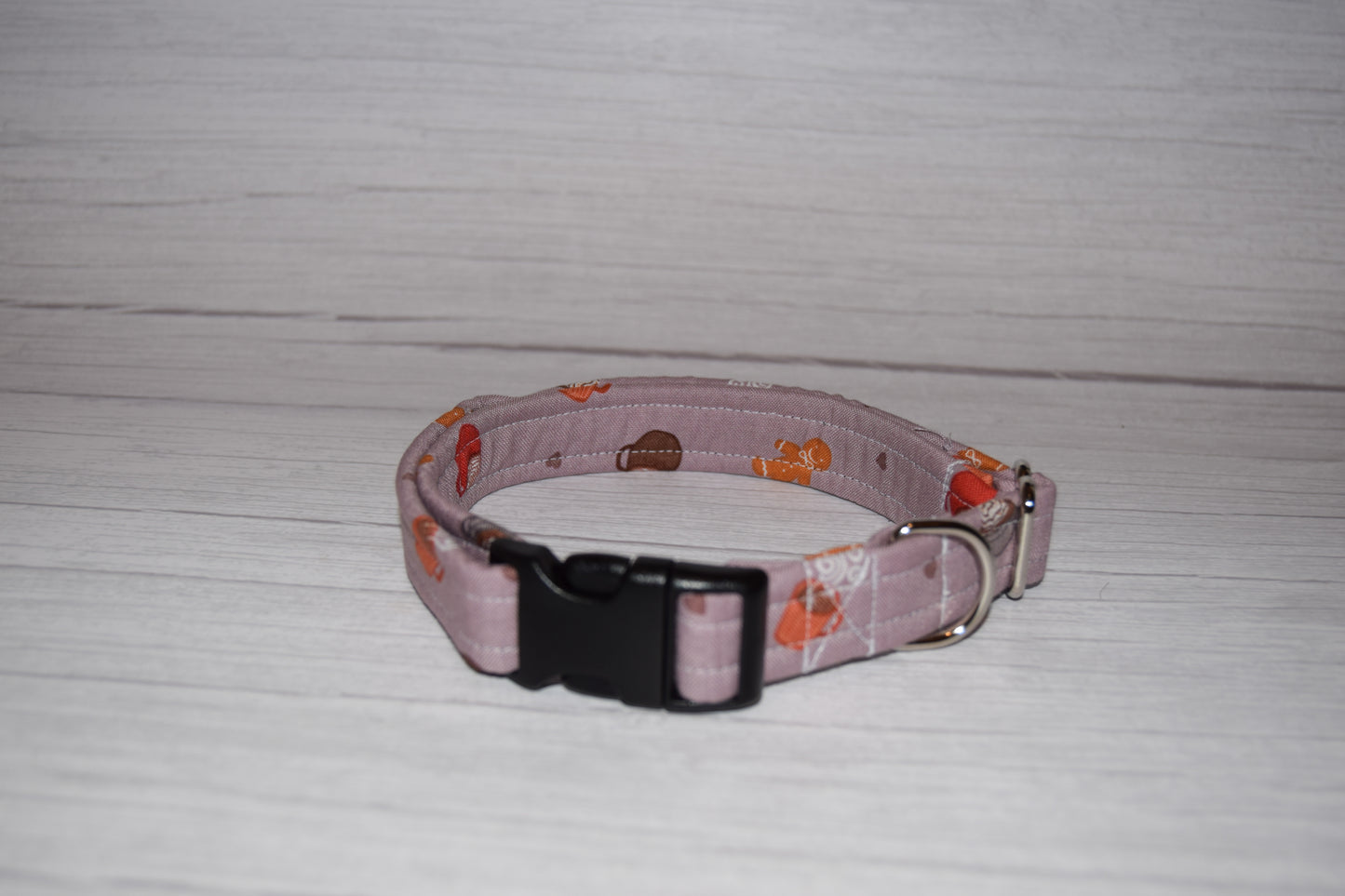 Gingerbread Latte Dog Collar | 20mm width