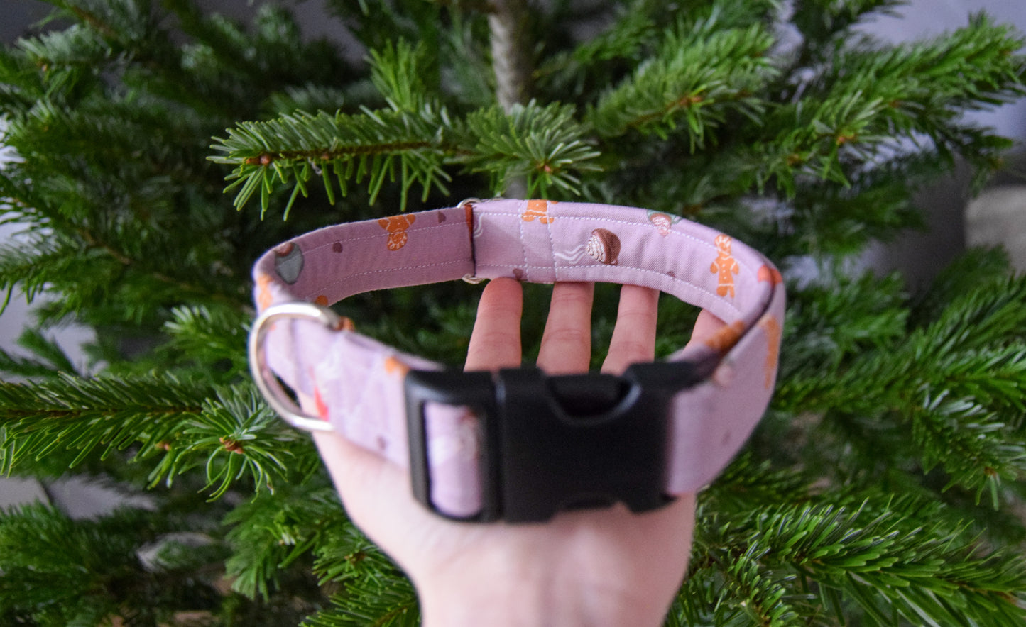 Gingerbread Latte Dog Collar