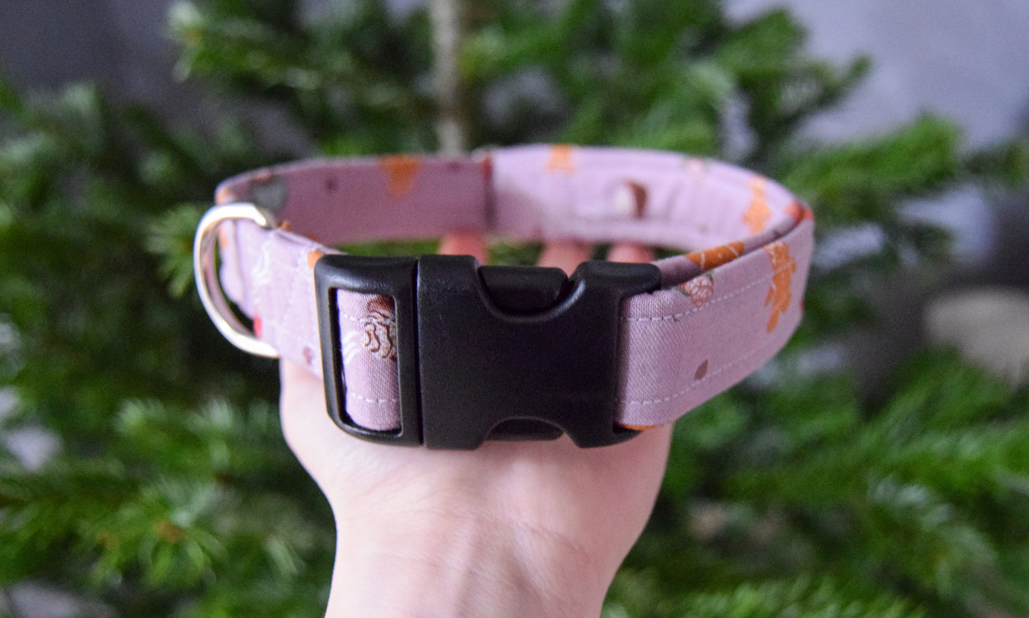 Gingerbread Latte Dog Collar