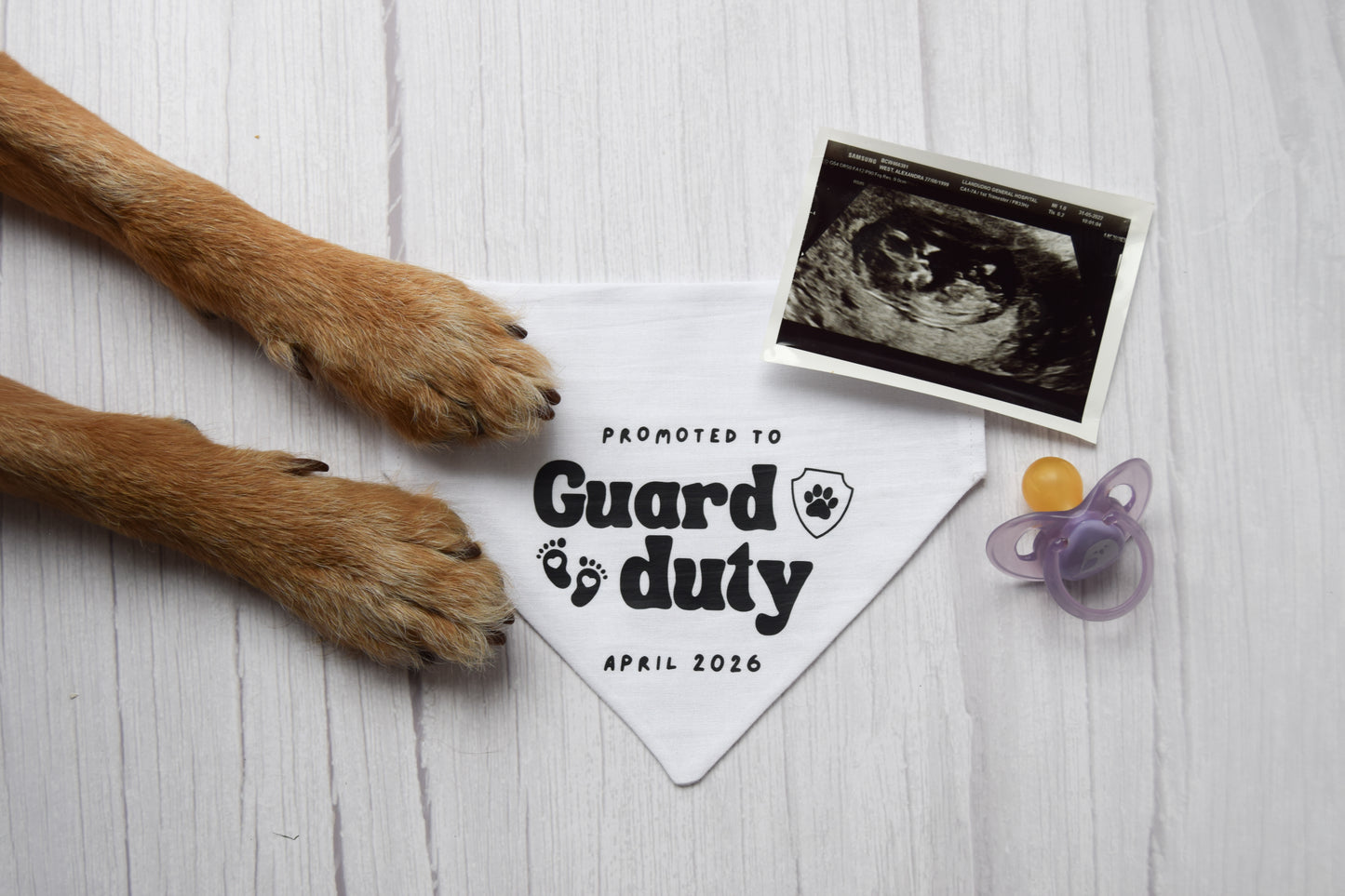 Promoted to Guard Duty Bandana