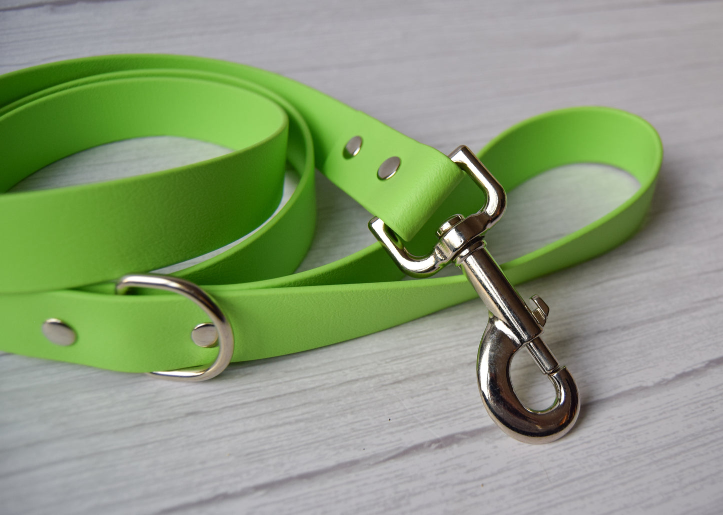 Lime Green Biothane Lead