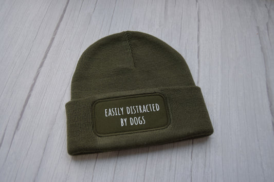 ‘Easily Distracted by Dogs’ Beanie