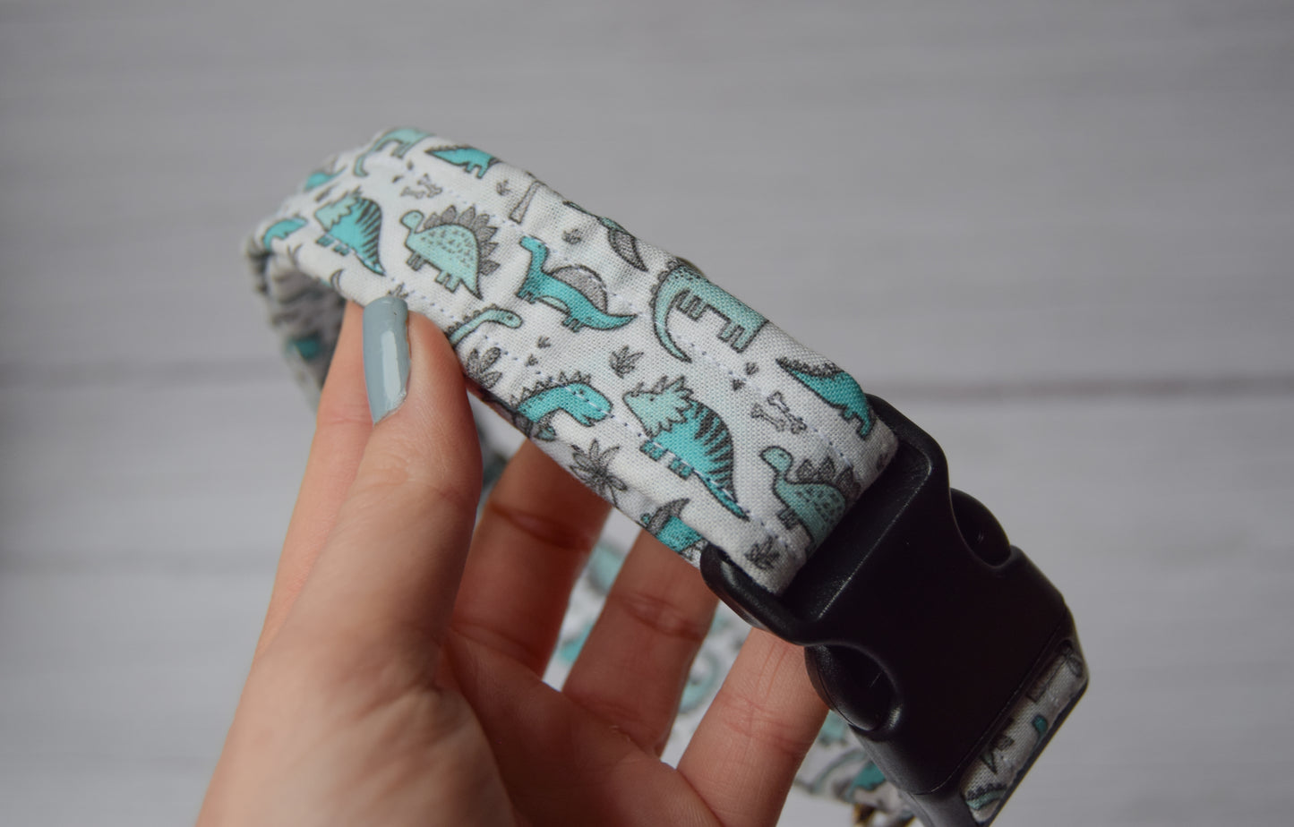 Blue Dinos Collar