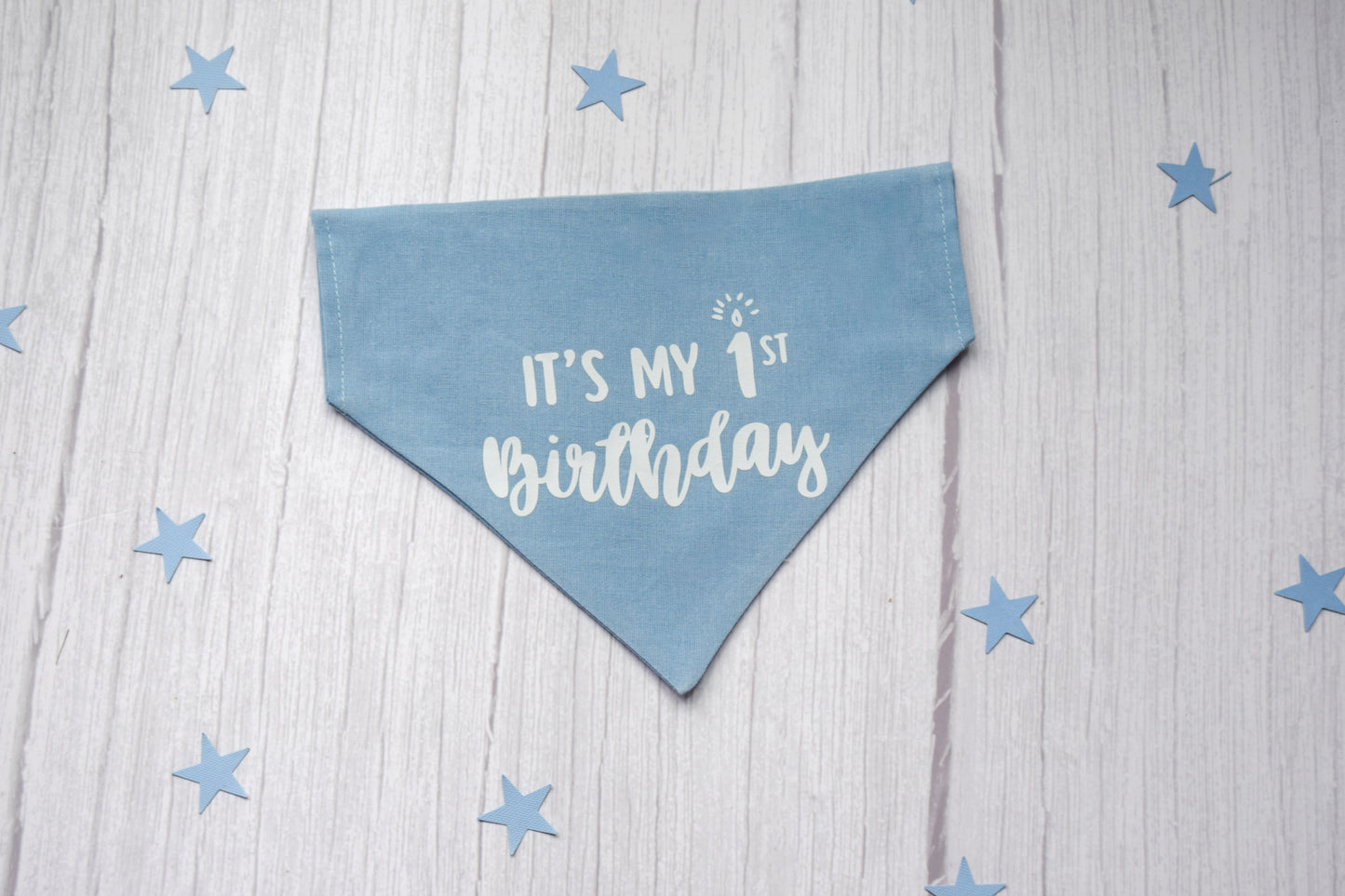 Custom Age Birthday Bandana