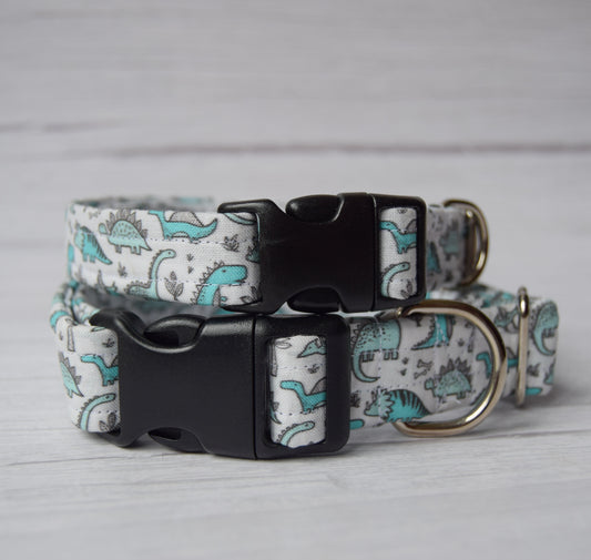 Blue Dinos Collar