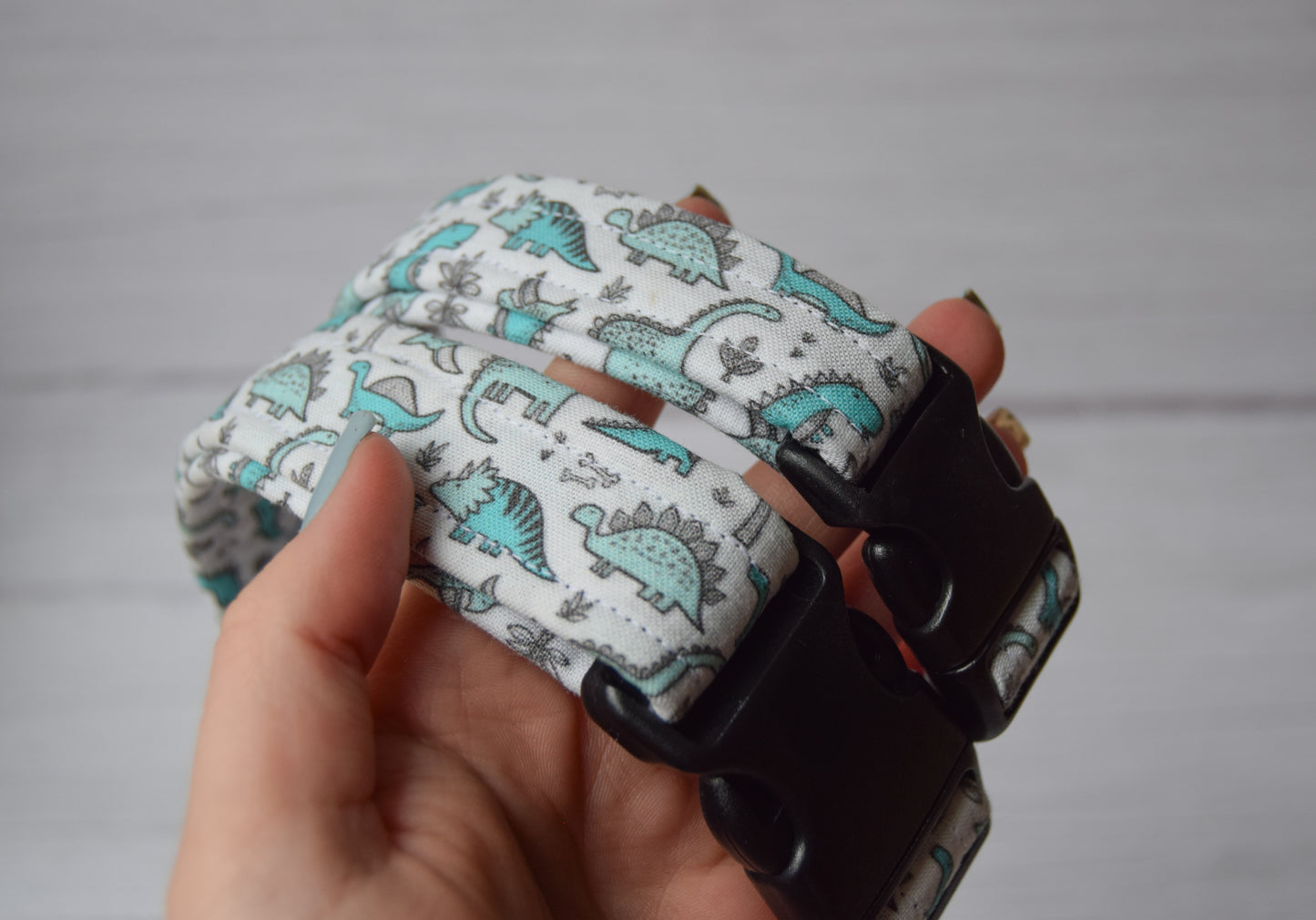 Blue Dinos Collar
