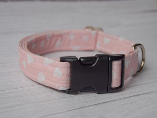 Pink Hearts Collar