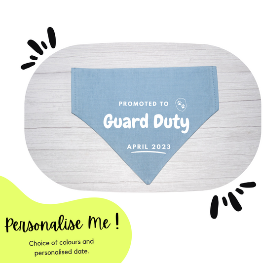 Promoted to Guard Duty Bandana