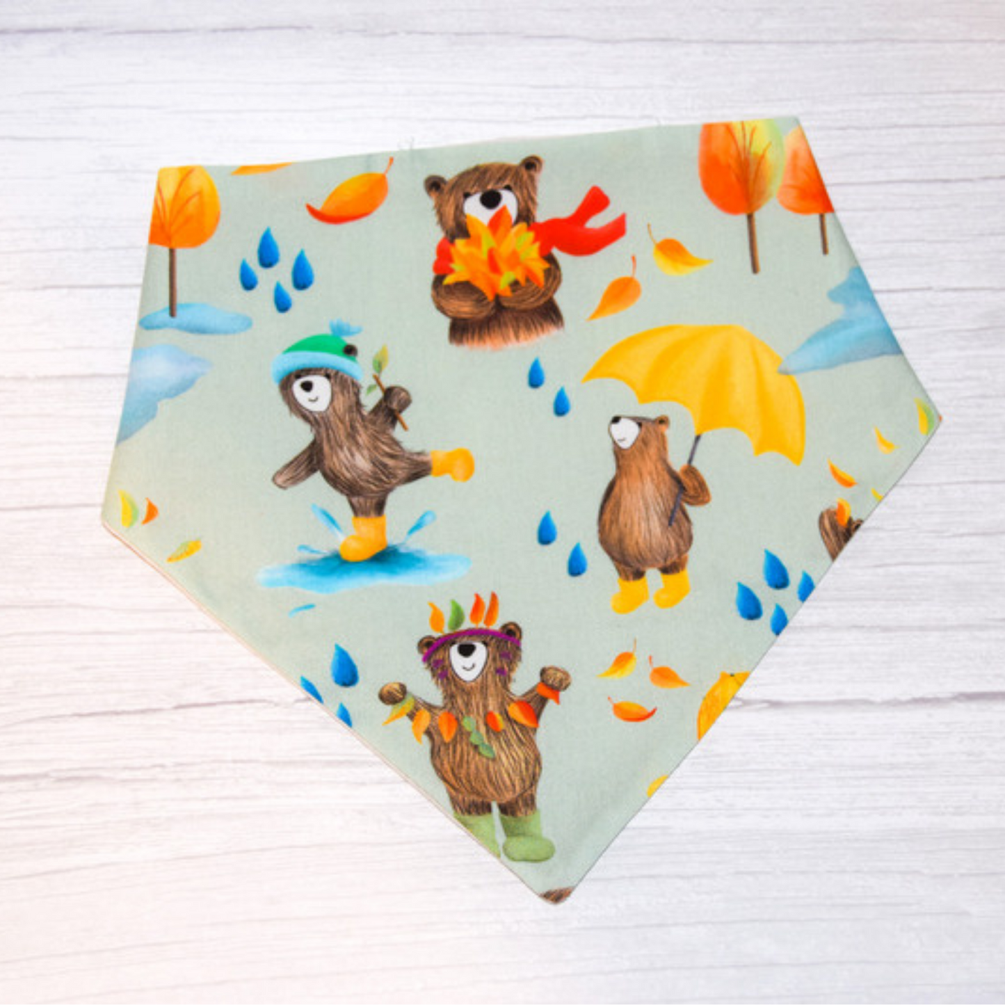 Autumn Bears Bandana