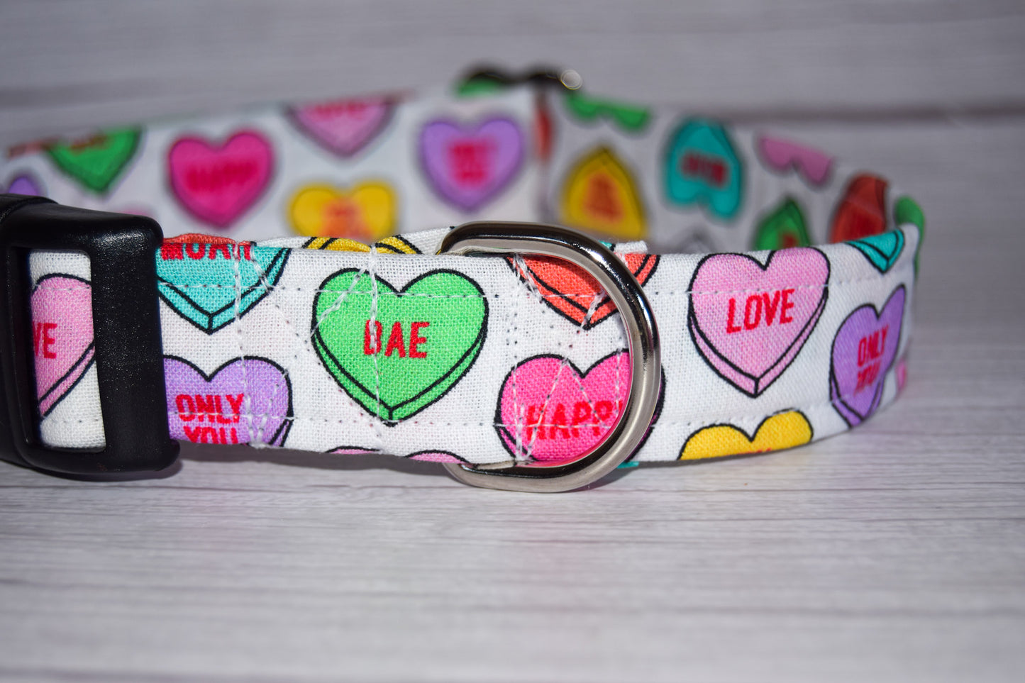 Woof Hearts Handmade Dog Collar