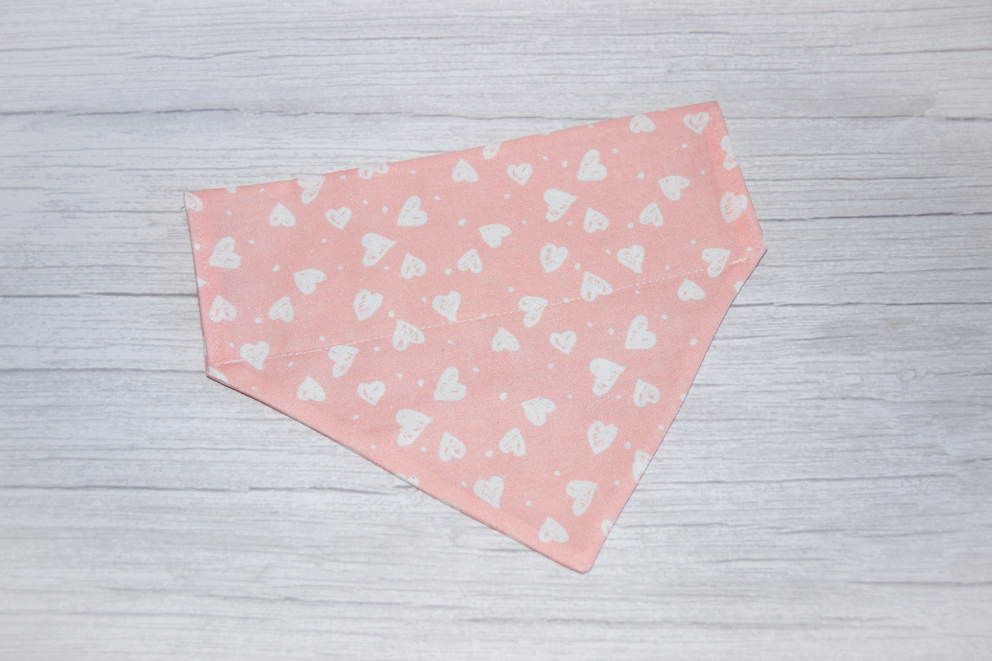 Pink Confetti Hearts Bandana