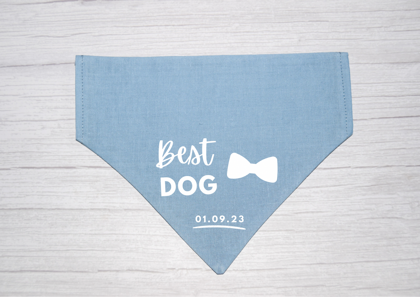 "Best Dog" Wedding Bandana