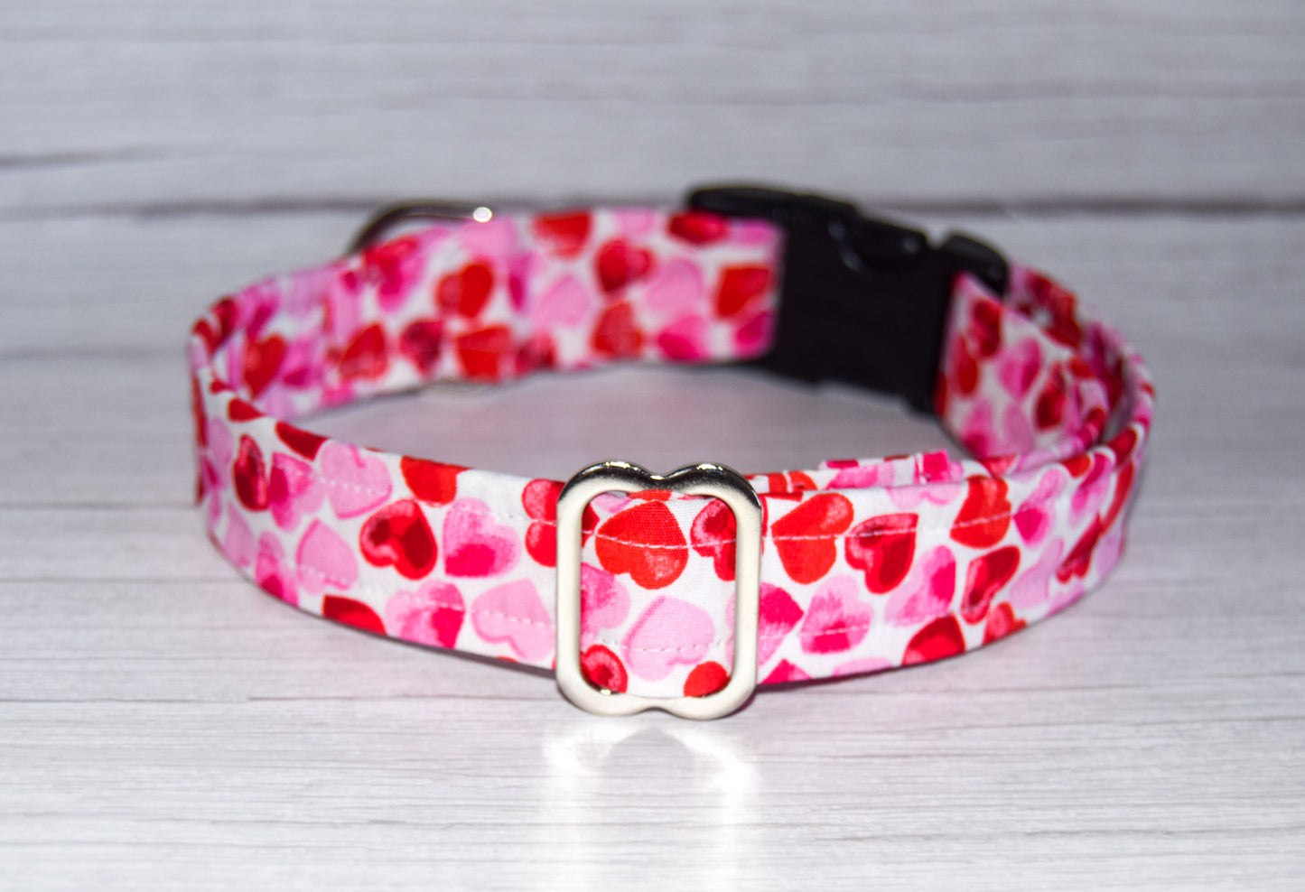 Jar of Hearts Handmade Dog Collar