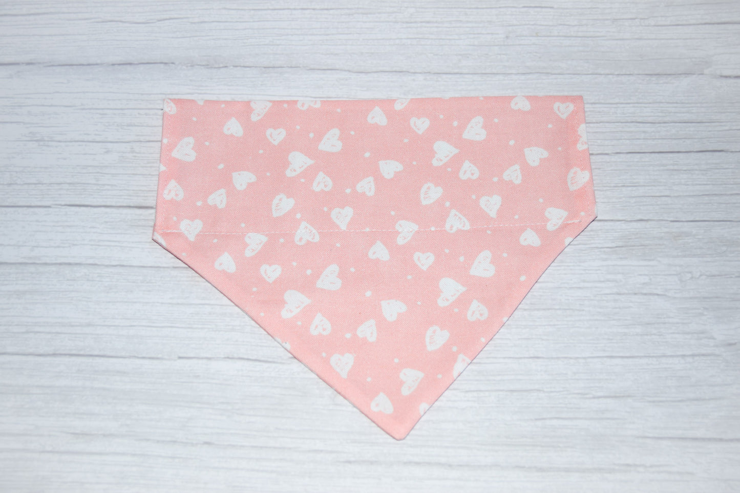 Pink Confetti Hearts Bandana