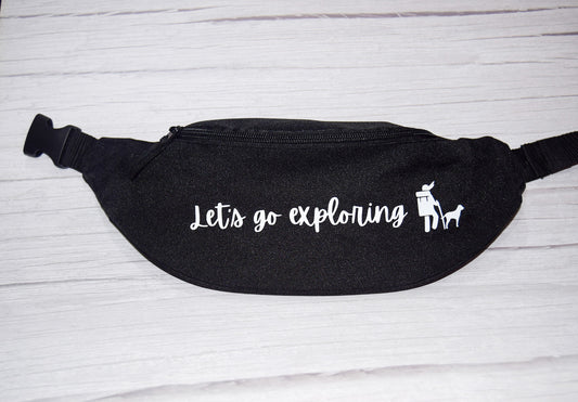 "Let's go Exploring" Bum Bag