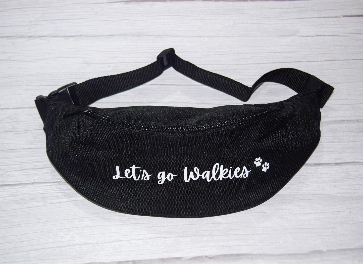 "Let's go Walkies" Bum Bag