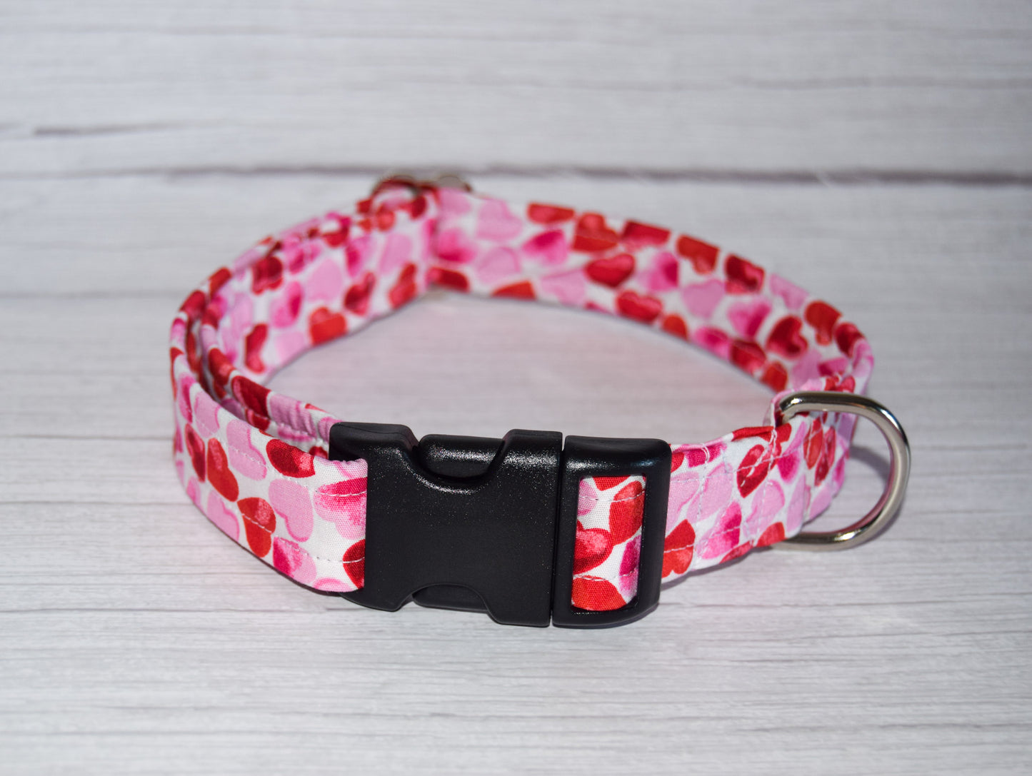 Jar of Hearts Handmade Dog Collar