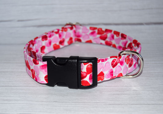 Jar of Hearts Handmade Dog Collar